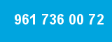 961 736 00 72